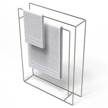 Steelcraft Towel Stand Stainless Steel Cube Chrome W60CMXD15CMXH80CM 