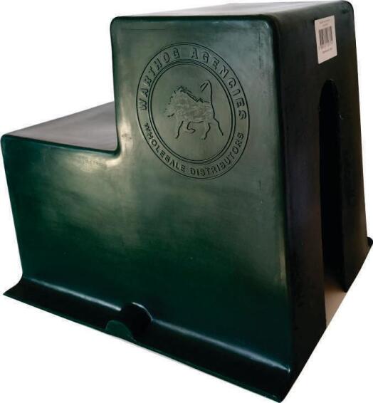 Booster pump cover green