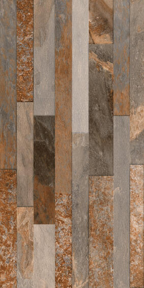 Wall tile  ceramic rocky cladding 300x600mm