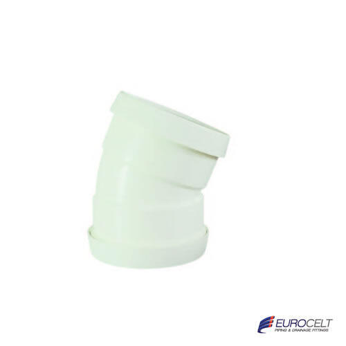 SV 110 BEND 22.5DEG PLAIN EUROFIT