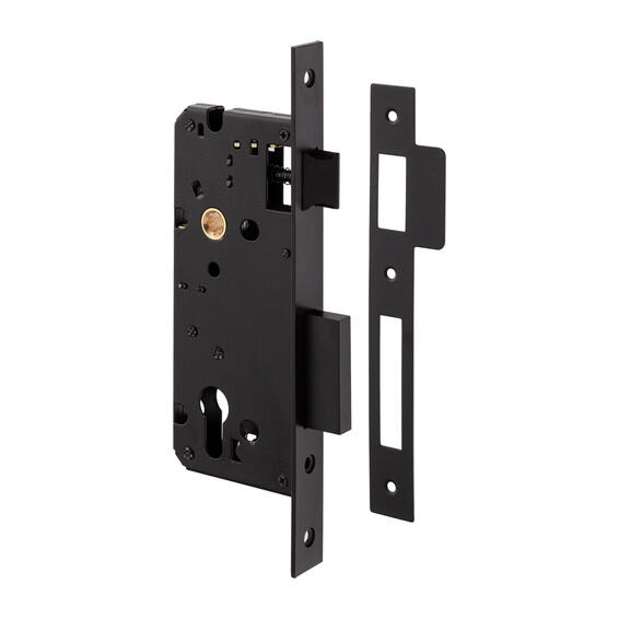 LONG LOCKBODY 50MM LATCH BLACK