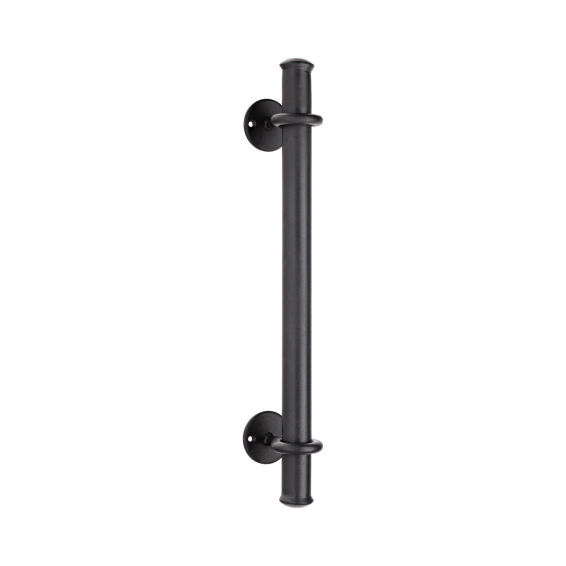Fluted Baton Pull handle in a matt black finish