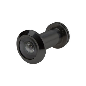 180 deg door viewer matt black