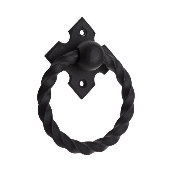 DOOR KNOCKER BLACK 10.9CM