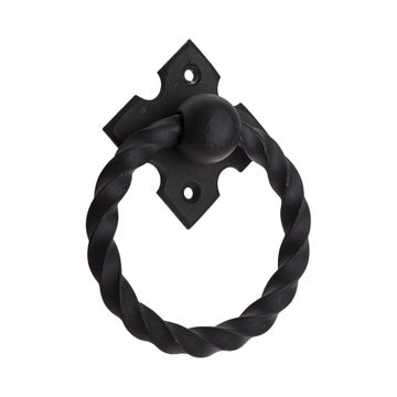 DOOR KNOCKER BLACK 10.9CM
