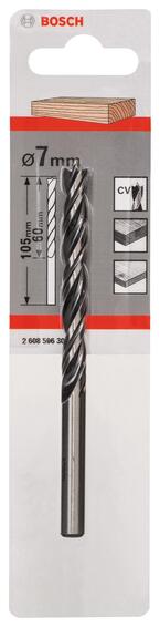 BRAD POINT DRILL BIT BOSCH 7X69X109. 7MM