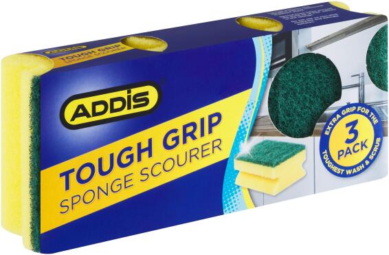 ADDIS TOUGH GRIP SPONGE SCOURER