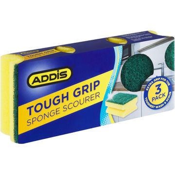 ADDIS TOUGH GRIP SPONGE SCOURER