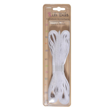 Curtain Ribbon Self Adhesive White 1.5m