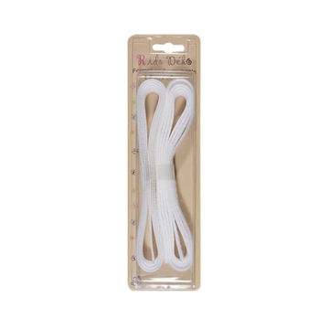 Curtain Ribbon Self Adhesive White 1.5m