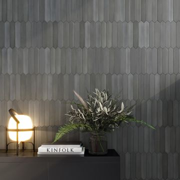 Wall tile  ceramic candy crayon graphite 34x243mm