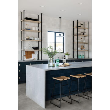 Wall Tile Ceramic Casablanca Quadrato Denim L12cm x W12cm