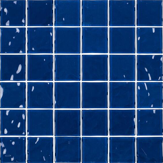 Mosaic Glass Motion Royal Blue 300X300MM