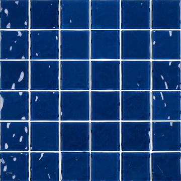 Mosaic Glass Motion Royal Blue 300X300MM