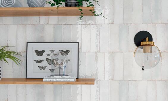 Wall Tile Ceramic Amazonia Chalk 65X200MM (0,624m2/box)
