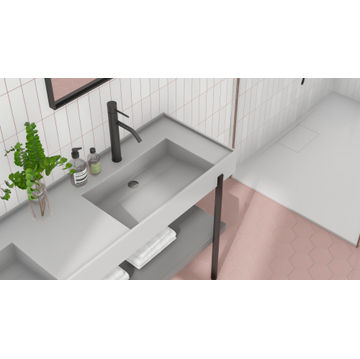 Wall Tile Ceramic Chalky White 65X200MM(0.624/box)