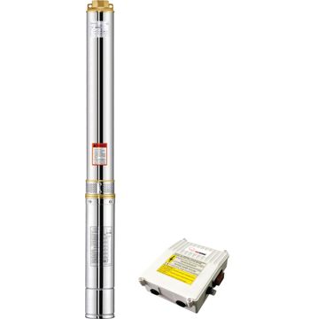 0.75KW 220V RED RHINO BOREHOLE PUMP KIT