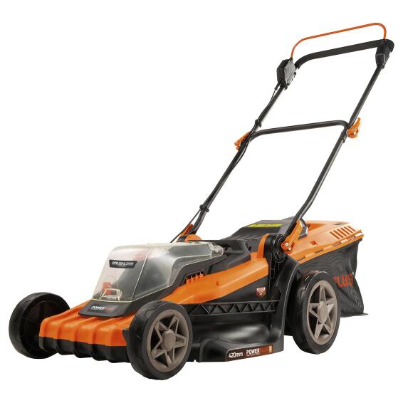 Powerplus Battery-Operated Lawn Mower 42cm 40V (Excludes Battery and Charger)