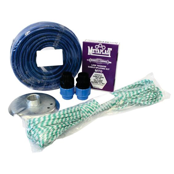 Split Braided Tube - Semi Rigid 1 PET - 100 ft. Roll