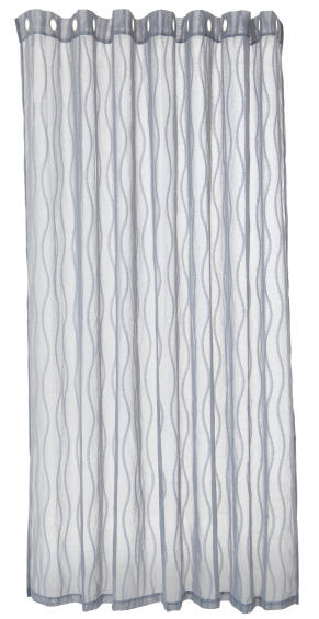 SHEER WAVE EYELET 260 X 250 GREY