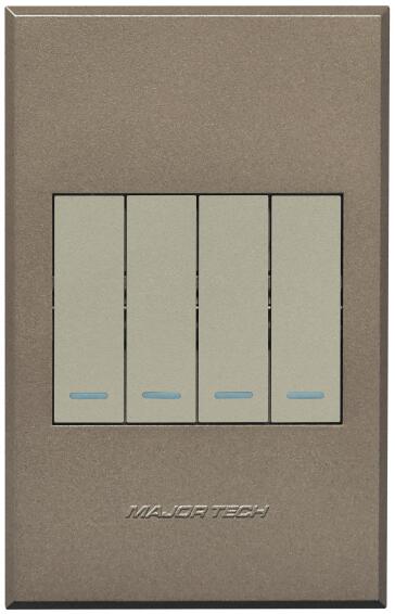 SWITCH 4L2W VETI3 2X4 TI/BR
