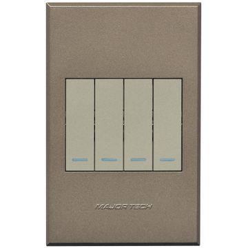 SWITCH 4L2W VETI3 2X4 TI/BR