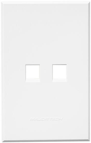 COVER PLATE 2 X DATA VETI3 2X4 WT