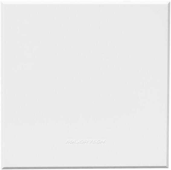 BLANK PLATE 4X4 WHITE