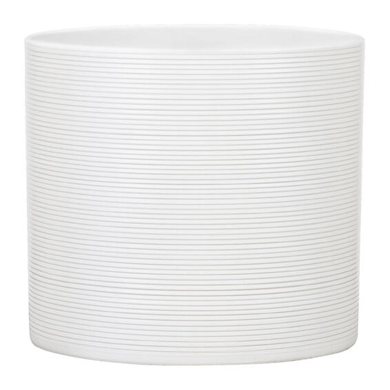 Scheurich ceramic plant pot ivory white 28cm