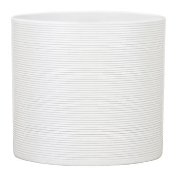 Scheurich ceramic plant pot ivory white 28cm