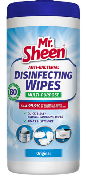 MR SHEEN DISINFECTING WIPES