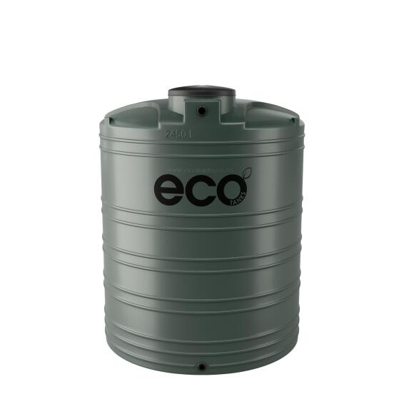 Eco Tanks Vertical Water Tank Stormy Sky 2450 Litre
