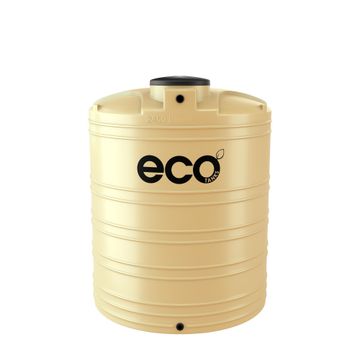 Eco Tanks Vertical Water Tank Winter Grass 2450 Litre