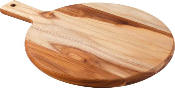 ROUND BOARD 40X30X1.8CM TEAK HARDWOOD