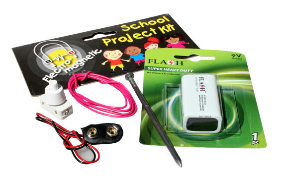 SCHOOL PROJECT KIT ELECTRO-MAGNET
