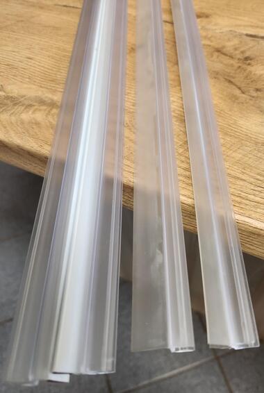 Shower Door Semi Frameless Seals Complete Set  