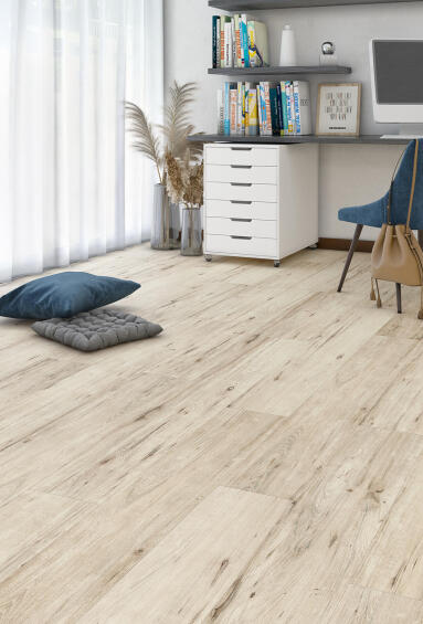 Laminate Flooring Oak Rustic Grey L128.6cm x W19.4cm (2.245m2/box)