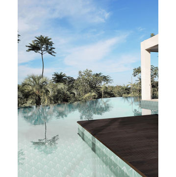 Floor Tile Porcelain Ceramista Prisma Pistachio 200X200MM (0.56/box)