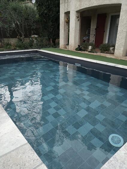 Floor Tile Porcelain Ceramista Bali Stone Azure