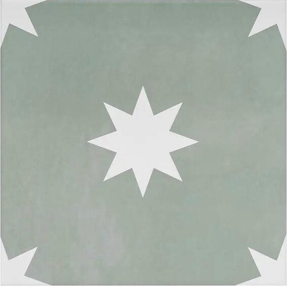 Floor Tile Porcelain Ceramista Stella Pistachio 200X200MM (0,56m2/box)