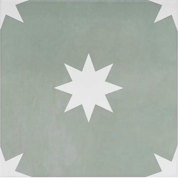 Floor Tile Porcelain Ceramista Stella Pistachio 200X200MM (0,56m2/box)