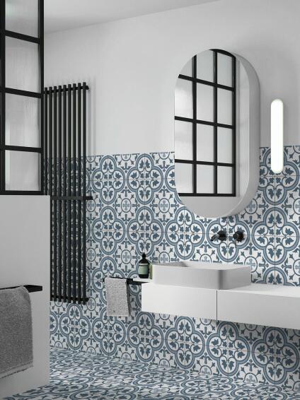 Floor tile  porcelain dover blue 450x450mm