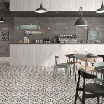 Floor tile  porcelain leeds grey 450x450mm