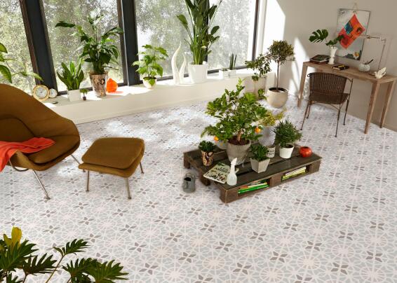 Floor Tile Ceramic Adele Sea Green
