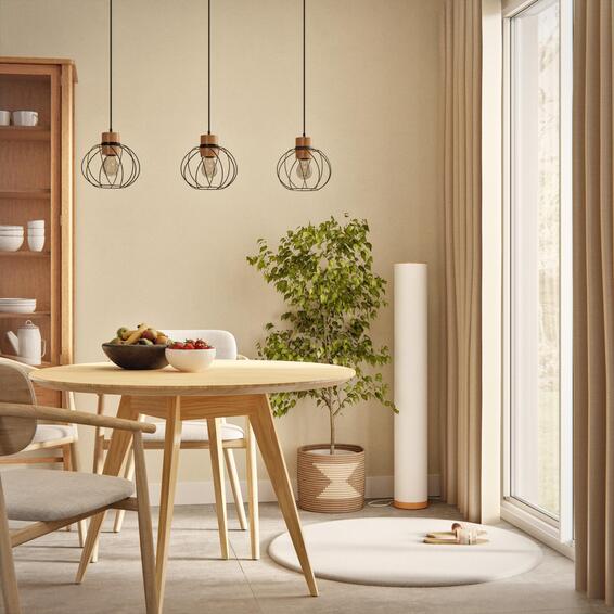 FLOOR LAMP LED 1200LM DIMMABLE 3000K FAB