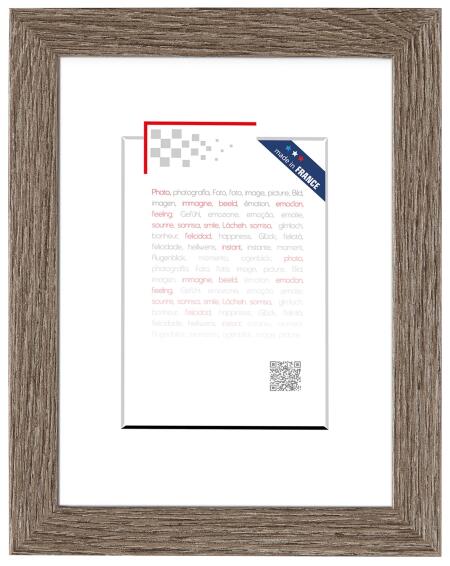 Frame Nordique Taupe 18x24cm