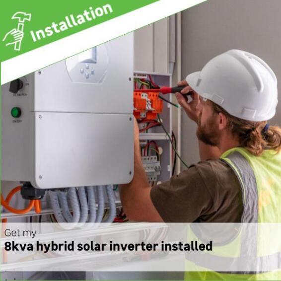 Solar: 8kva hybrid inverter