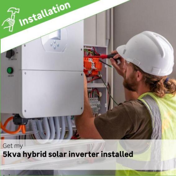 Solar: 5kva hybrid inverter