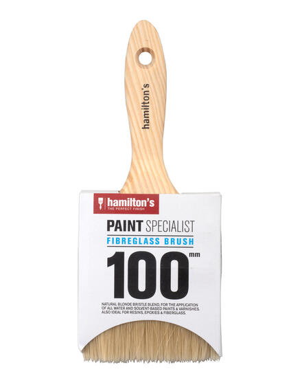 Hamiltons Fibreglass Brush 100mm