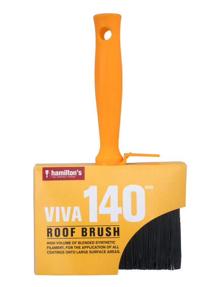 Paint brush Roof Hamiltons 140mm